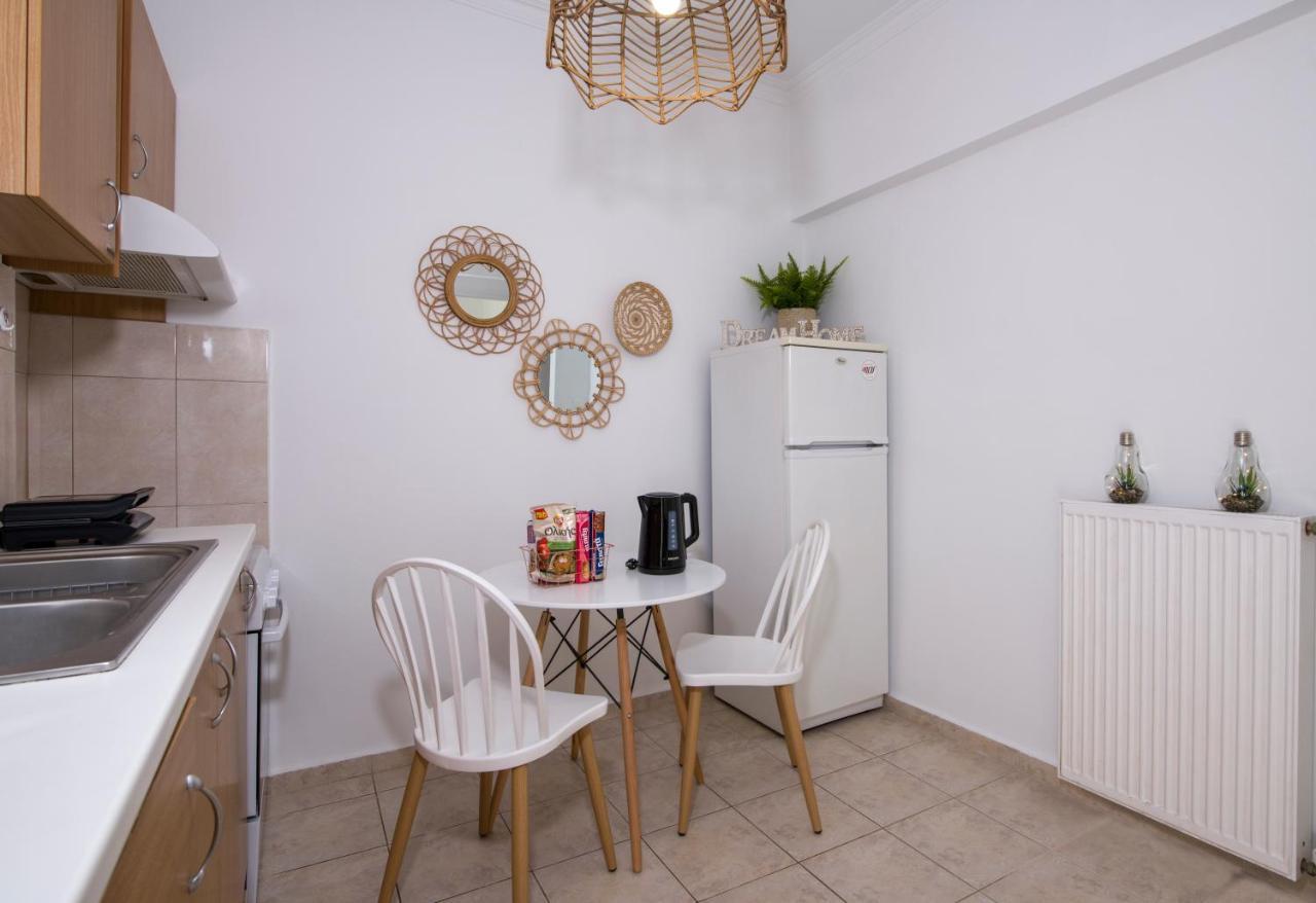 Center Manolia Dream 1 Bedroom Apartment 100M Away From The Beach Chania  Luaran gambar