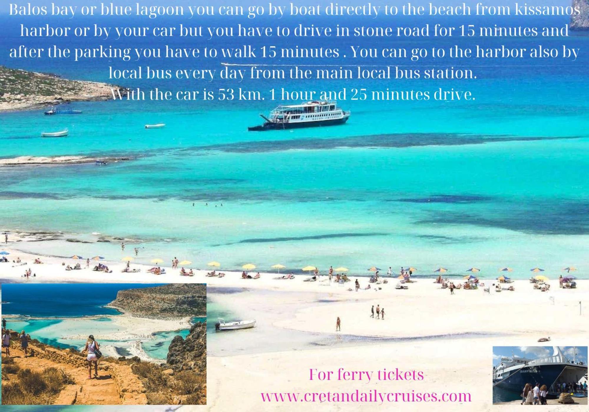 Center Manolia Dream 1 Bedroom Apartment 100M Away From The Beach Chania  Luaran gambar